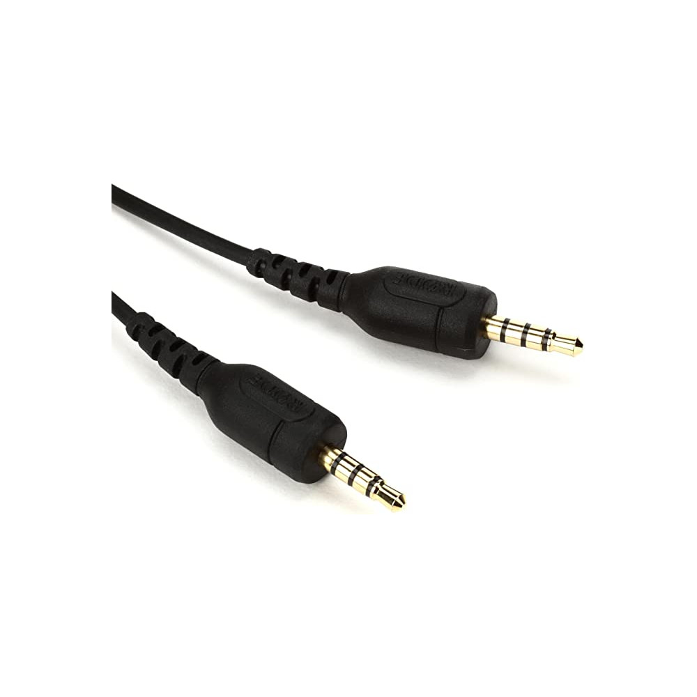 Lot De 2 Câbles Trrs De 3,5 Mm,Câble Auxiliaire À 4 Pôles