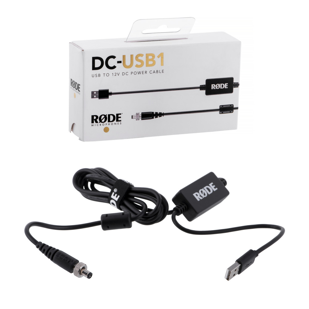 Rode - DC-USB1, Câble d'alimentation USB à DC Rode - DC-USB1, Câble d'alimentation USB à DC