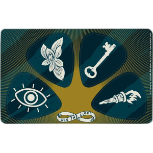 Musicplus - PikCard ®, 4 Médiators Signature See the light