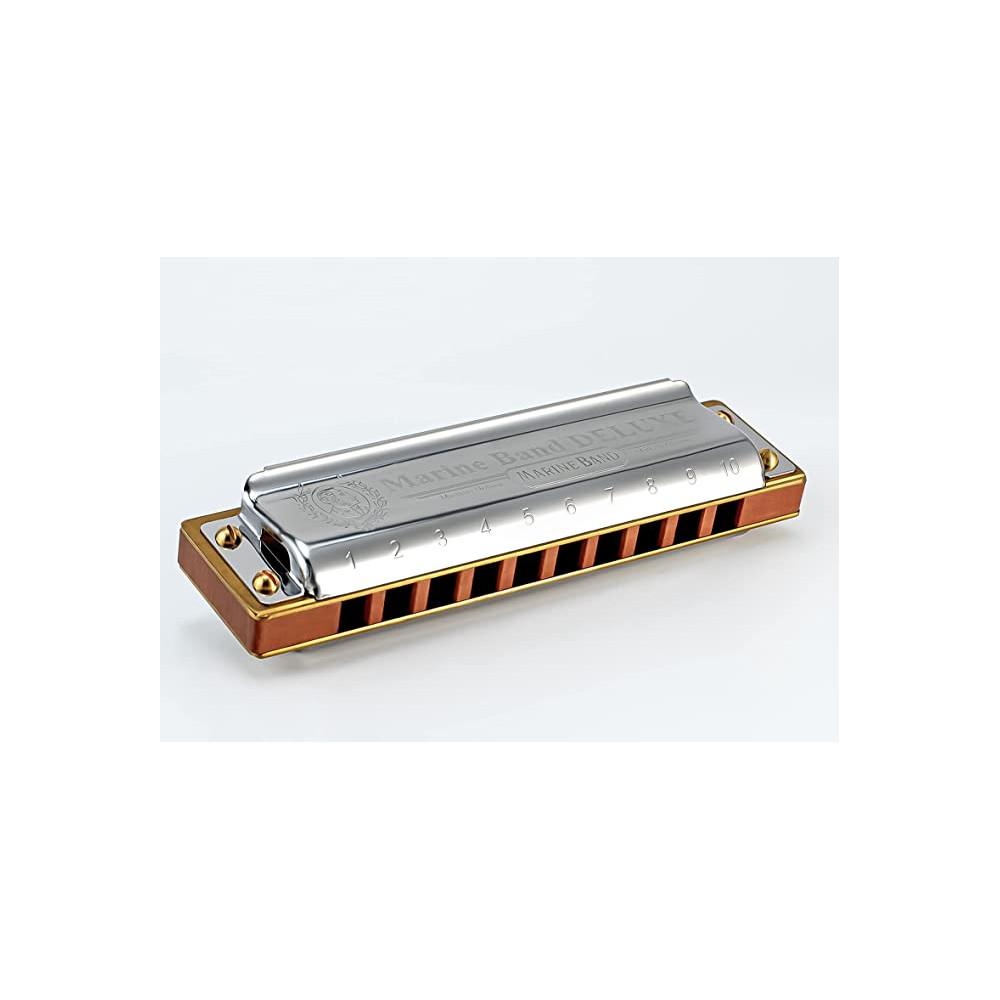 Hohner - M200503X, Harmonica Marine Band Deluxe, Ré Hohner - M200503X, Harmonica Marine Band Deluxe, Ré