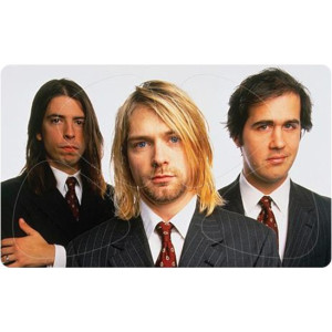 Musicplus - PikCard ®, 4 Médiators Signature Nirvana