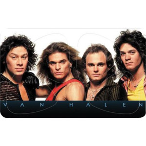 Musicplus - PikCard ®, 4 Médiators Signature Van Halen