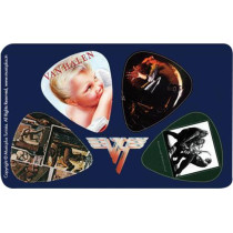 Musicplus - PikCard ®, 4 Médiators Signature Van Halen