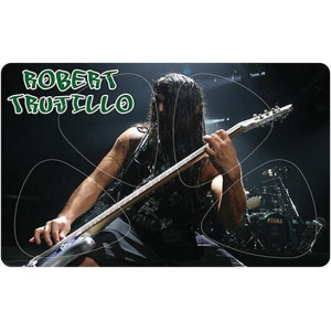 Musicplus - PikCard ®, 4 Médiators Signature Robert Trujillo