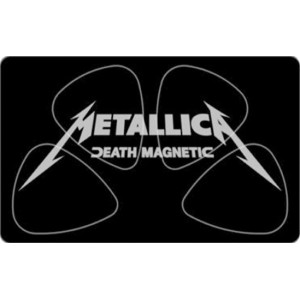 Musicplus - PikCard ®, 4 Médiators  Signature Metallica