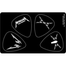 Musicplus - PikCard ®, 4 Médiators  Signature Metallica