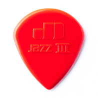 Dunlop - Jazz III, Médiator 1.38 mm, Rouge