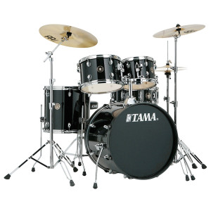 TAMA - RM50YH6-BK, Rhythm Mate drum set 5 pieces 5 pieces 20'', Noir (Cymbales non inclus)
