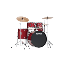 TAMA - RM50YH6-RDS, Rhythm Mate Batterie complète 20'', Red Stream (Cymbales non inclus)