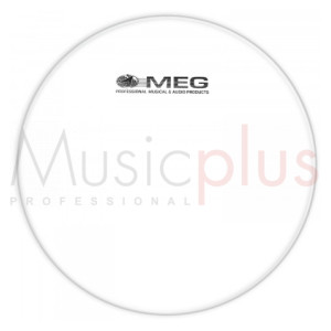 Meg - SFD22, Peau Grosse Caisse Blanc Fibre, 22''