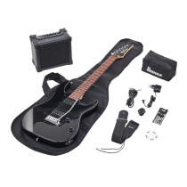 Ibanez - IJRX20U-BKN, Pack guitare électrique Jumpstart, Noir
