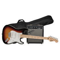 Fender Squier - FSR Stratocaster Electric Guitar Pack 3-Colour, Sunburst