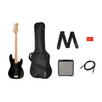 Fender Squier - Affinity Series, Precision Bass, PJ Pack, Noir
