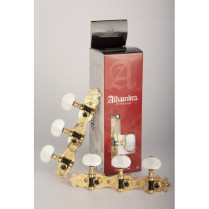 Alhambra - Modelo 3, Mecanique guitare classique plaqué Or