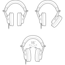 Audio Technica - ATH-M20X,  Casque de studio fermé