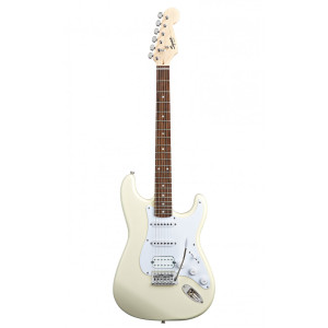 Fender Squier - Bullet Strat HSS IL, Guitare Eléctrique, Arctic White