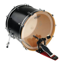 Evans -  BD22GB3, Peau de frappe de grosse caisse EQ3  transparente, 22"