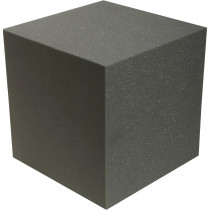 Auralex - Absorbeur Qube anthracite, Mousse acoustique 30x30x30 cm