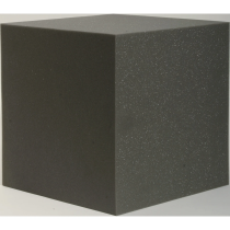 Auralex - Absorbeur Qube anthracite, Mousse acoustique 30x30x30 cm