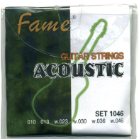 Fame - Bronze Acoustic Guitar Strings, 11-50