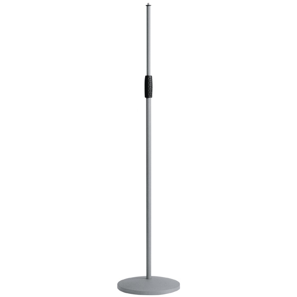 König & Meyer - 26010, Pied de micro Soft Touch gris