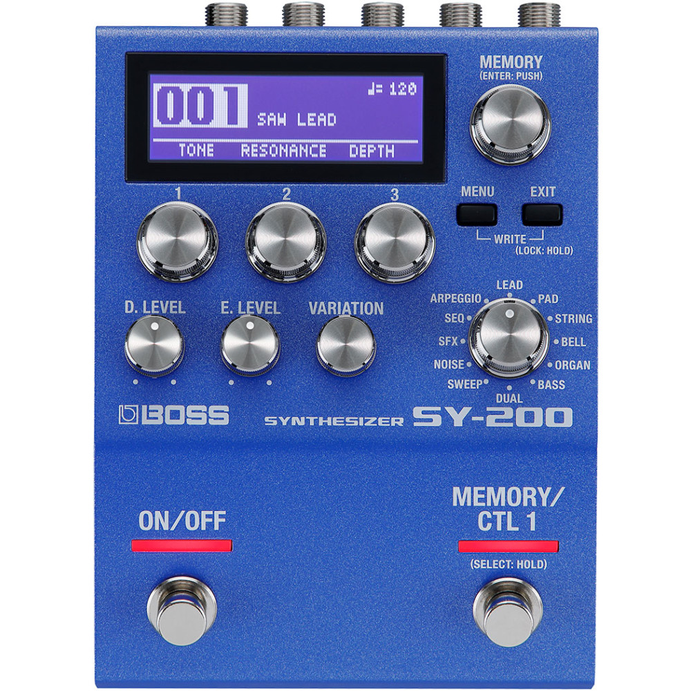 Boss - SY-200, Guitar synthesizer Boss - SY-200, Guitar synthesizer
