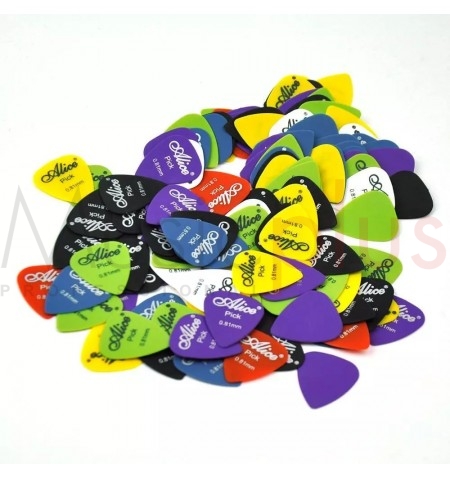 Alice- MED, Nylon guitar pick, medium (Unit)