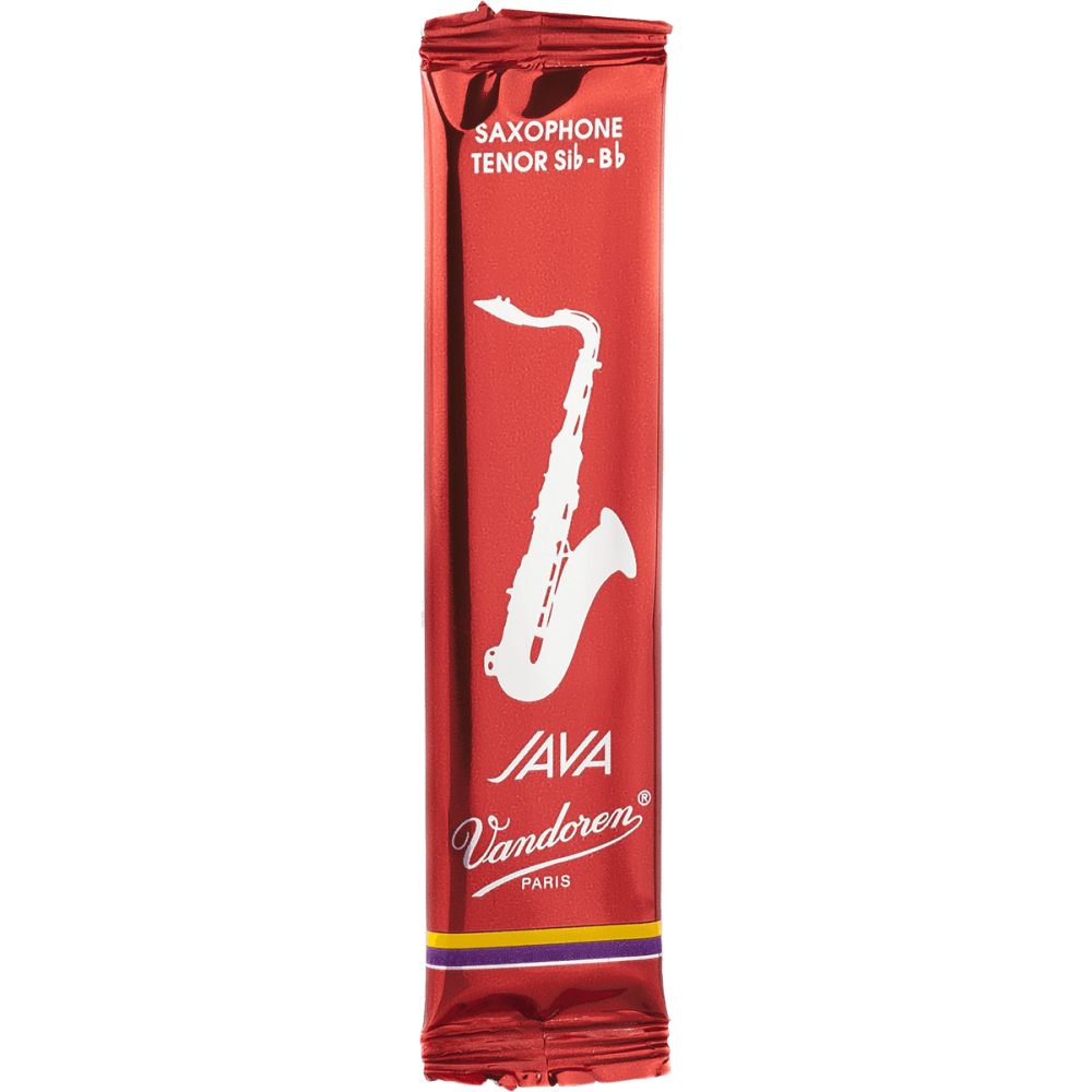 Vandoren - SR271R-1, Anche Java "Filed - Red Cut" pour Saxophone Ténor Sib - Force 1 Vandoren - SR271R-1, Anche Java "Filed - Red Cut" pour Saxophone Ténor Sib - Force 1