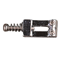 Gewa - Bridge saddle for strat electric guitar chrome