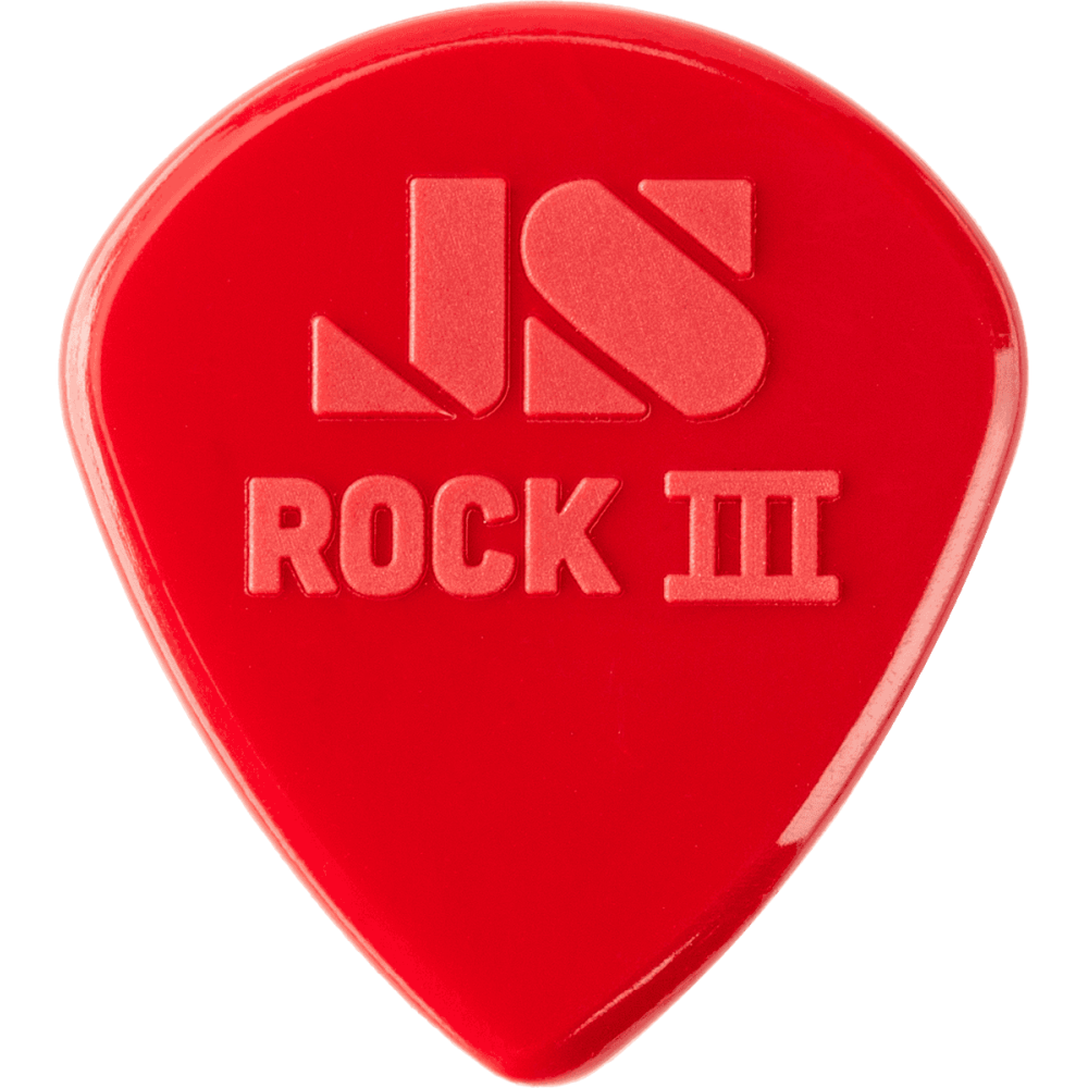 Dunlop - Jazz III, Médiator Rock III 1.38 mm, Rouge
