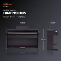 Roland - RP30, 88-Key Digital Piano