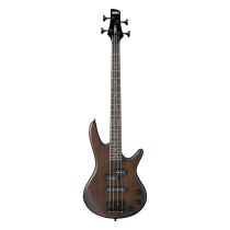 Ibanez - GSRM20B-WK, Basse électrique courte échelle – 4 cordes – Micros P/J – Idéale débutants – Finition Weathered Black