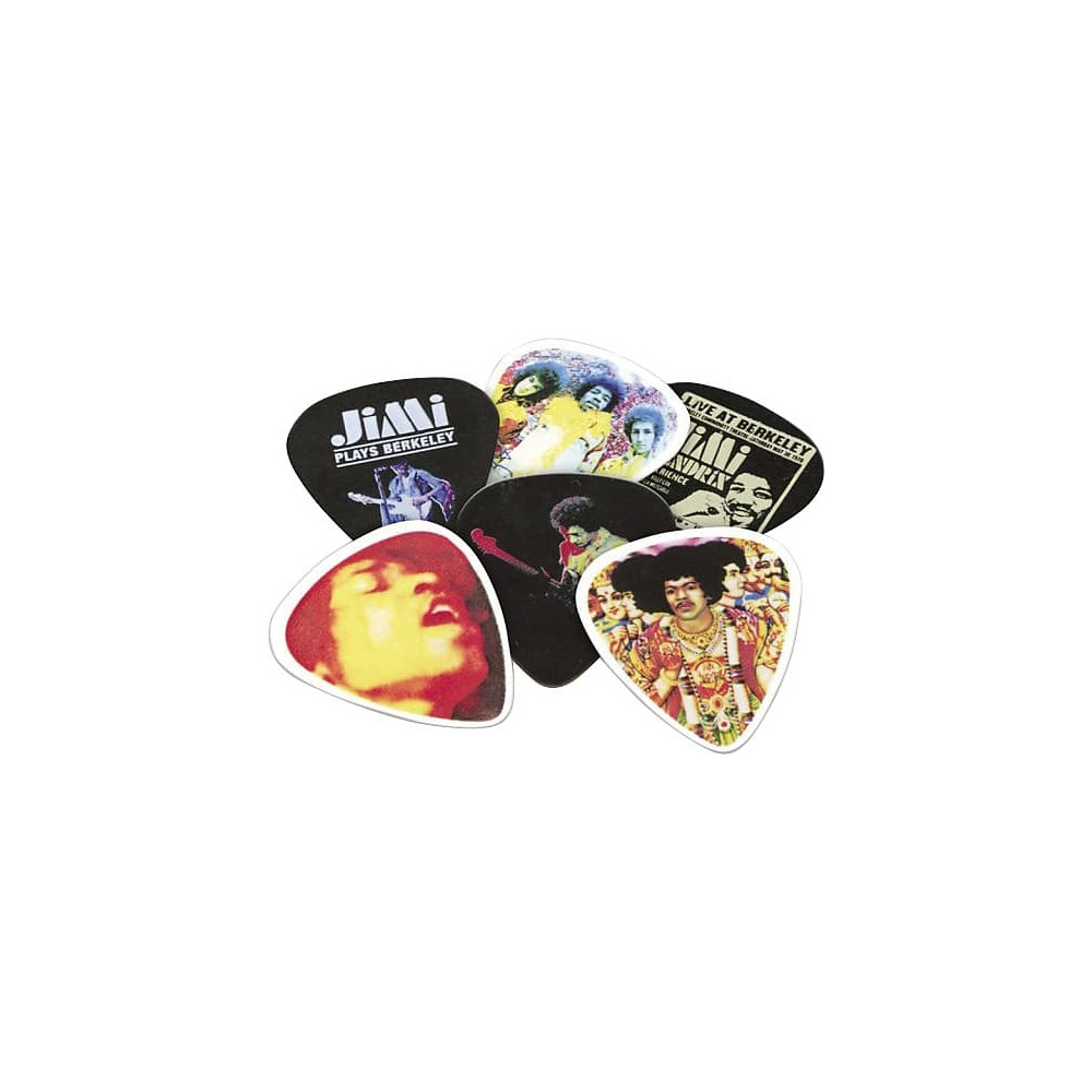 Dunlop - EVHP08, Pack of 6 EVH 0.60 mm Picks