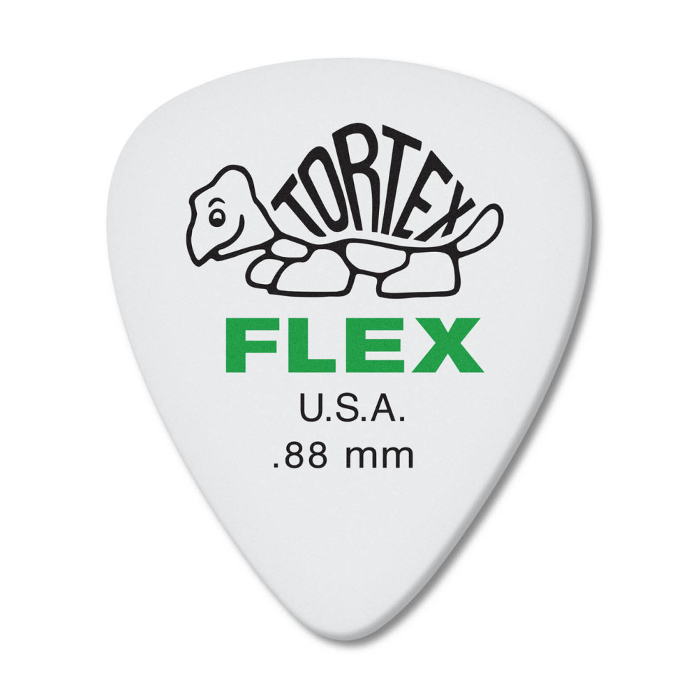 Dunlop - TORTEX® FLEX™ Standard Pick .88mm Dunlop - TORTEX® FLEX™ Standard Pick .88mm