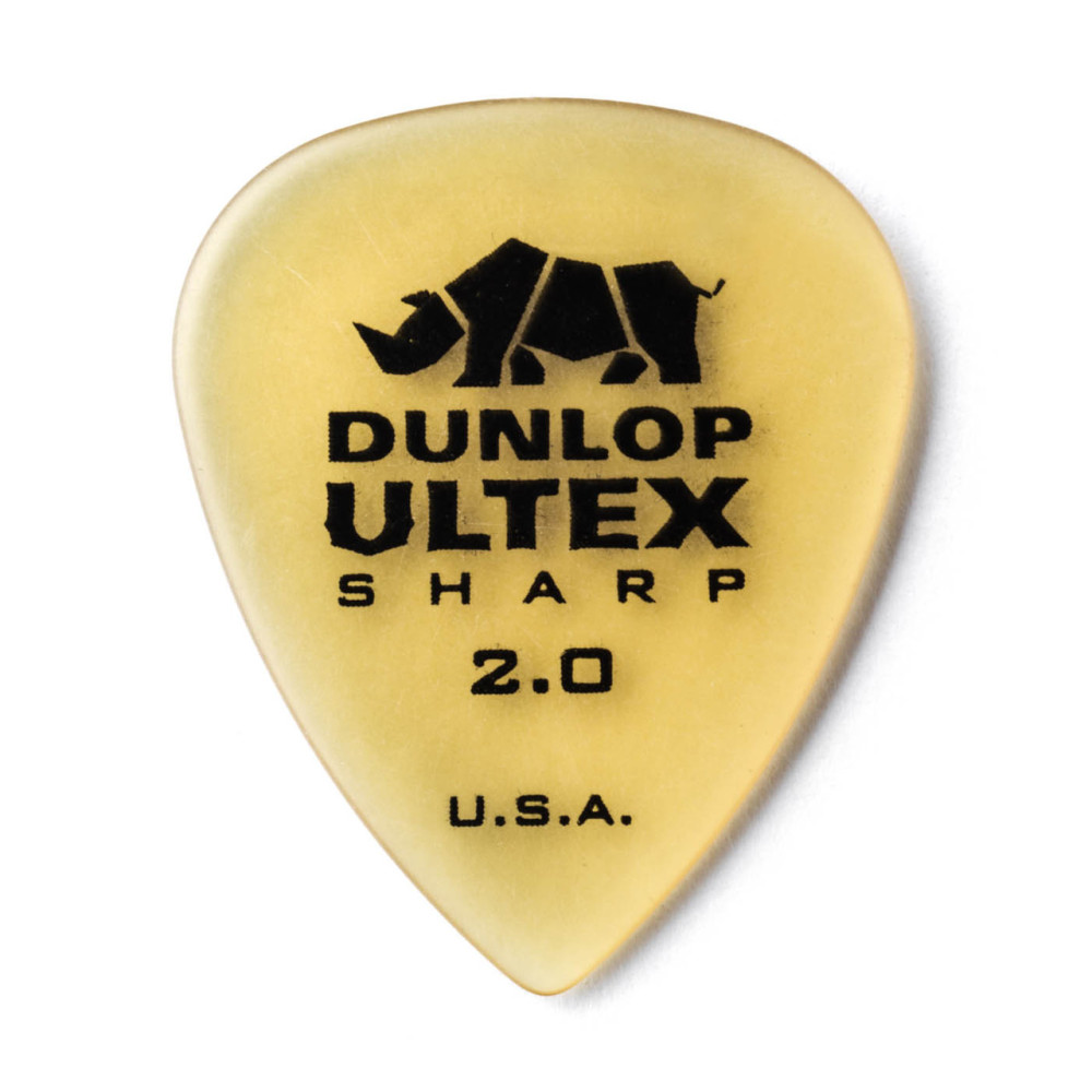 Dunlop - ULTEX® SHARP PICK 2.0MM Dunlop - ULTEX® SHARP PICK 2.0MM