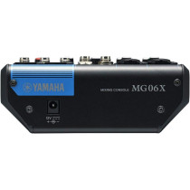 Yamaha - MG06X, 6-Channel Analog Mixer with Built-in SPX Effects