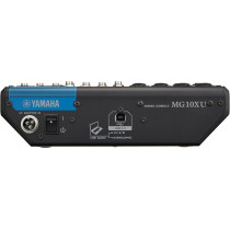 Yamaha - MG10XU, 10-Channel Mixing Console with SPX Effects and 24-bit/192kHz USB Interface - D-PRE Mic Preamps