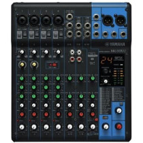 Yamaha - MG10XU, 10-Channel Mixing Console with SPX Effects and 24-bit/192kHz USB Interface - D-PRE Mic Preamps