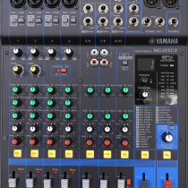 Yamaha - MG10XUF Analog Mixer – 10-Channel, USB Audio, Built-in FX – Great for Live, Studio, Streaming