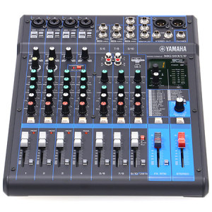 Yamaha - MG10XUF Analog Mixer – 10-Channel, USB Audio, Built-in FX – Great for Live, Studio, Streaming