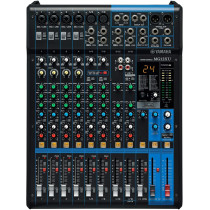 Yamaha - MG12XU, Mixing Console – 12 Channels with USB Audio Interface – Great for Live, Studio, Streaming