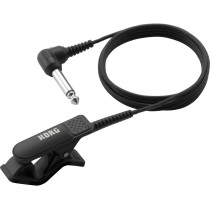 Korg - CM-200-BK, Micro Contact pour Accordeur – Microphone à Clip pour Accordage Précis, Noir