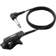 Korg - CM-200-BK, Clip-On Contact Microphone for Tuner, 1m Cable – Black