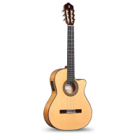 Alhambra - 7 FC CT E2, 4/4 Electro-Acoustic Flamenco Guitar