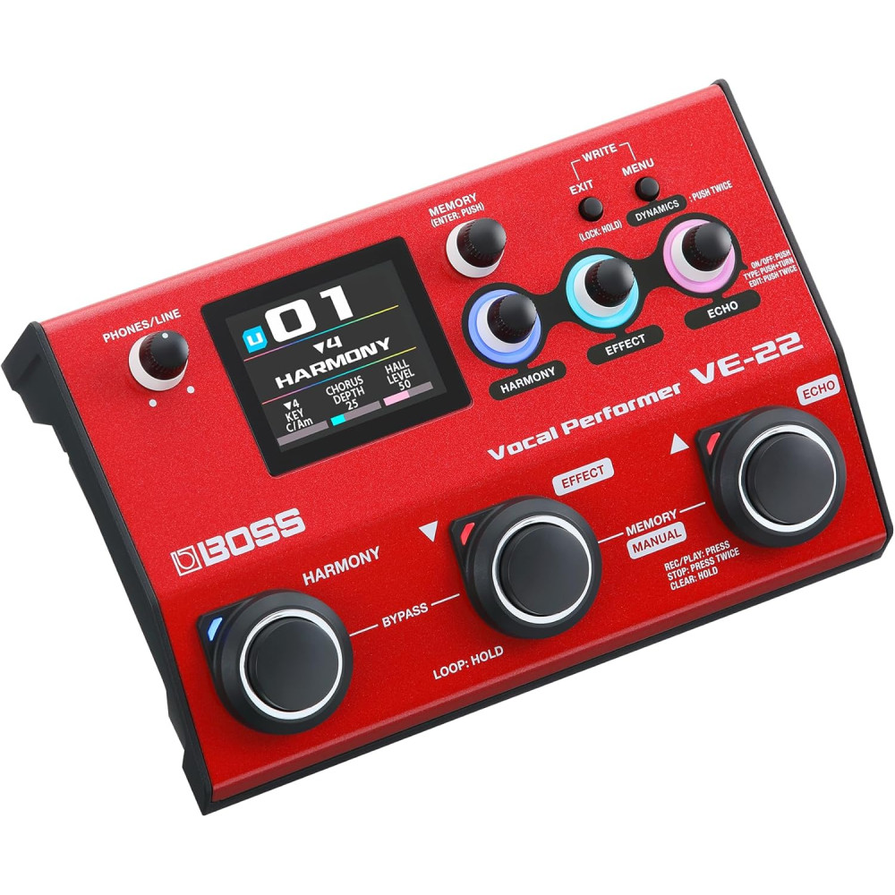 Boss - VE22, Vocal Processeur Boss - VE22, Vocal Processeur