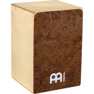 Meinl - SC80BW, Snarecraft Cajon 80 – Burl Wood Faceplate