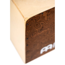 Meinl - SC80BW, Snarecraft Cajon 80 – Burl Wood Faceplate