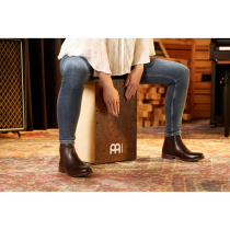 Meinl - SC80BW, Snarecraft Cajon 80 – Burl Wood Faceplate