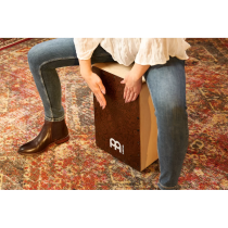 Meinl - SC80BW, Snarecraft Cajon 80 – Burl Wood Faceplate