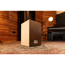 Meinl - SC80BW, Snarecraft Cajon 80 – Burl Wood Faceplate